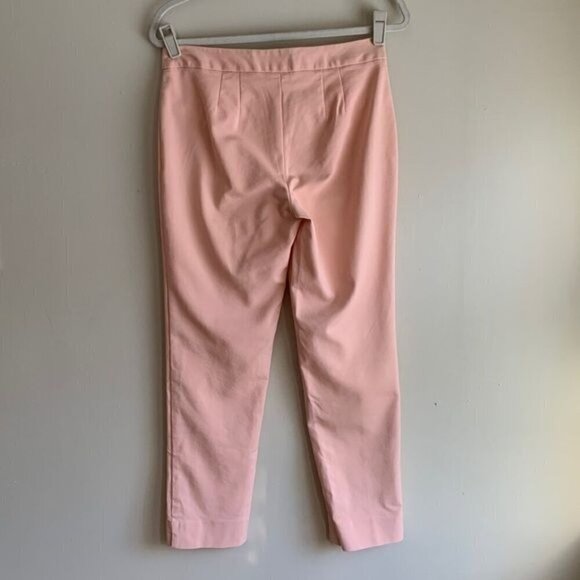 Talbots the Hampshire Curvy pink pants womens - Picture 2 of 8